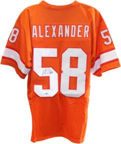 Kwon Alexander Autographed/Signed Pro Style Size XL Red Jersey JSA 59376