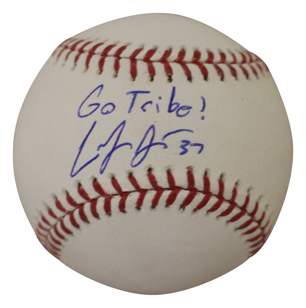 Cody Allen Autographed Cleveland Indians OML Baseball Go Tribe BAS 27347