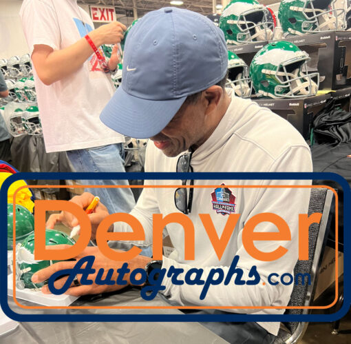 Eric Allen Autographed Philadelphia Eagles Mini Helmet TB HOF Beckett 50963