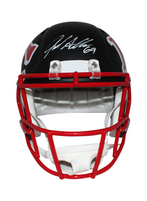 Jared Allen Autographed Kansas City Chiefs F/S AMP Speed Helmet Beckett