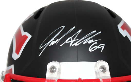 Jared Allen Autographed Kansas City Chiefs F/S AMP Speed Helmet Beckett