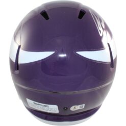 Jared Allen Autographed Minnesota Vikings F/S TB Helmet Beckett Witness 55174