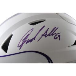 Jared Allen Autographed Minnesota Vikings Speedflex Alt Helmet Beckett W 55176