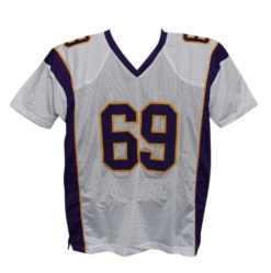 Jared Allen Autographed/Signed Pro Style White XL Jersey Beckett