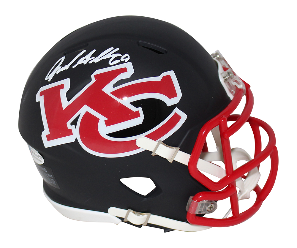 Jared Allen Autographed Kansas City Chiefs AMP Mini Helmet Beckett