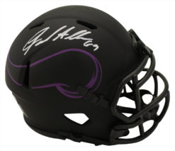 Jared Allen Autographed Minnesota Vikings Eclipse Mini Helmet Beckett