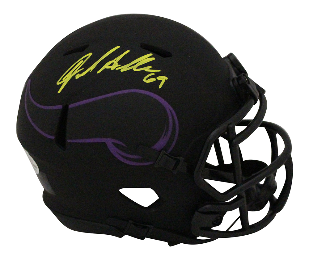 Jared Allen Autographed Minnesota Vikings Eclipse Mini Helmet Beckett