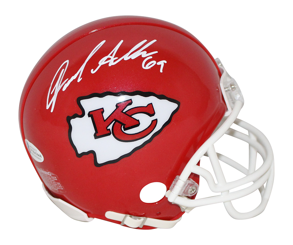 Jared Allen Autographed Kansas City Chiefs VSR4 Mini Helmet Beckett