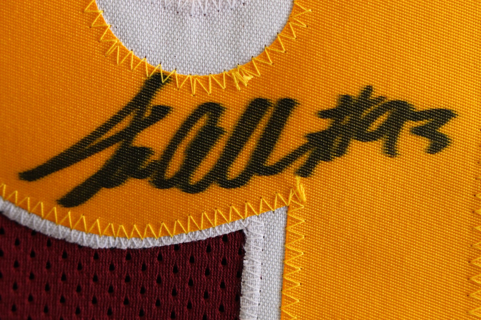 Jonathan Allen Autographed/Signed Pro Style Size XL Red Jersey Beckett 59447