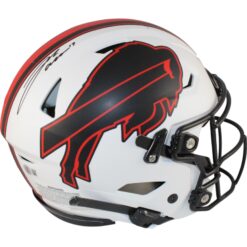 Josh Allen Autographed/Signed Buffalo Bills Lunar SpeedFlex Helmet Beckett 49972