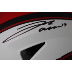 Josh Allen Autographed/Signed Buffalo Bills Lunar SpeedFlex Helmet Beckett 49972