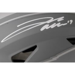 Josh Allen Autographed/Signed Buffalo Bills Slate SpeedFlex Helmet Beckett 49970