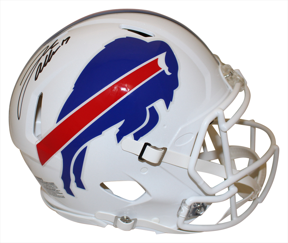 Josh Allen Signed Buffalo Bills Authentic 2021 Speed Helmet Beckett