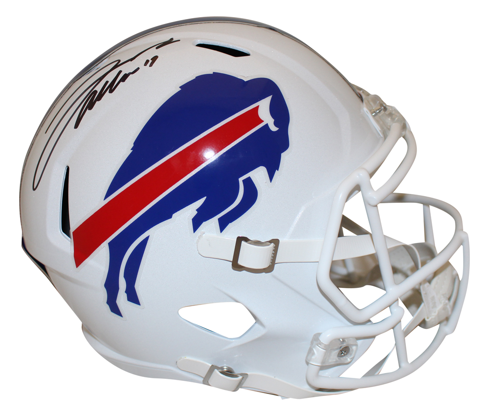 Josh Allen Autographed/Signed Buffalo Bills F/S 2021 Speed Helmet Beckett