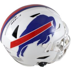 Josh Allen Autographed/Signed Buffalo Bills TB 21 SpeedFlex Helmet Beckett 49974