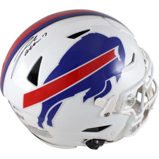 Josh Allen Autographed/Signed Buffalo Bills TB 21 SpeedFlex Helmet Beckett 49974