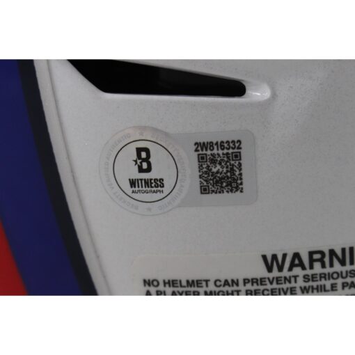 Josh Allen Autographed/Signed Buffalo Bills TB 21 SpeedFlex Helmet Beckett 49974