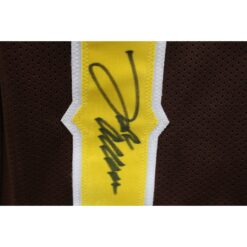 Josh Allen Autographed/Signed College Style Brown Jersey JSA 49690