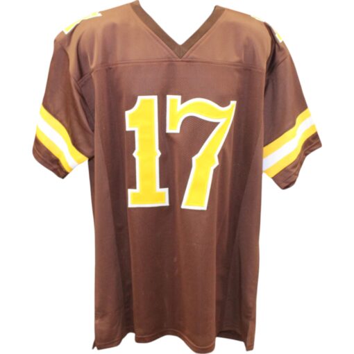Josh Allen Autographed/Signed College Style Brown Jersey JSA 49690