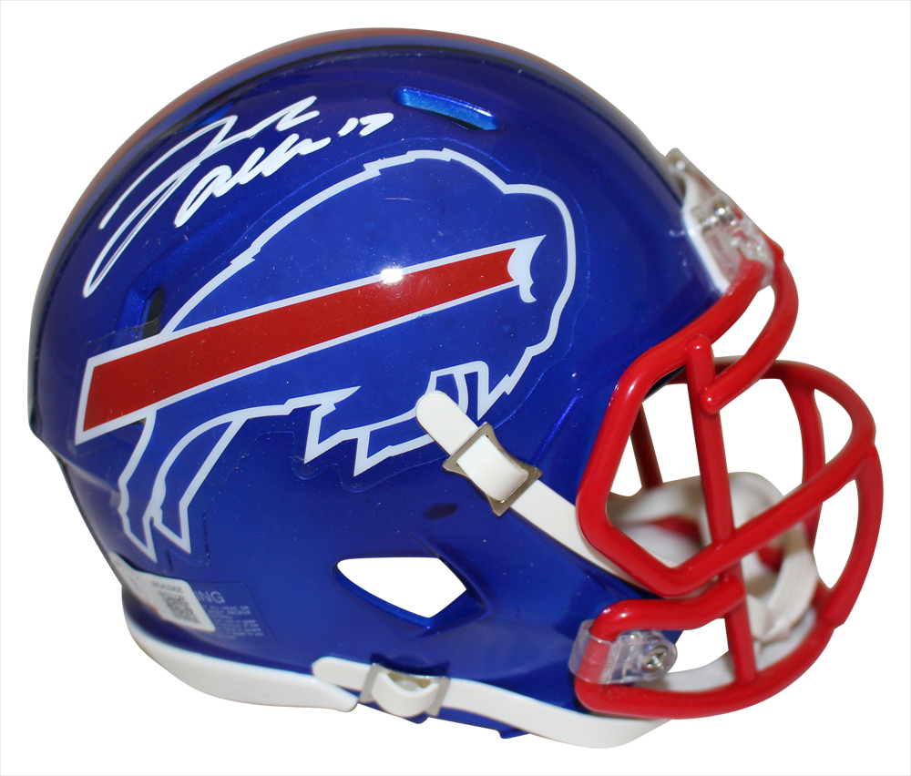 Josh Allen Autographed/Signed Buffalo Bills Flash Mini Helmet Beckett
