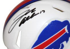 Josh Allen Autographed/Signed Buffalo Bills Speed Mini Helmet Beckett