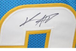 Keenan Allen Autographed/Signed Pro Style Sz XL Beckett Witness 55359