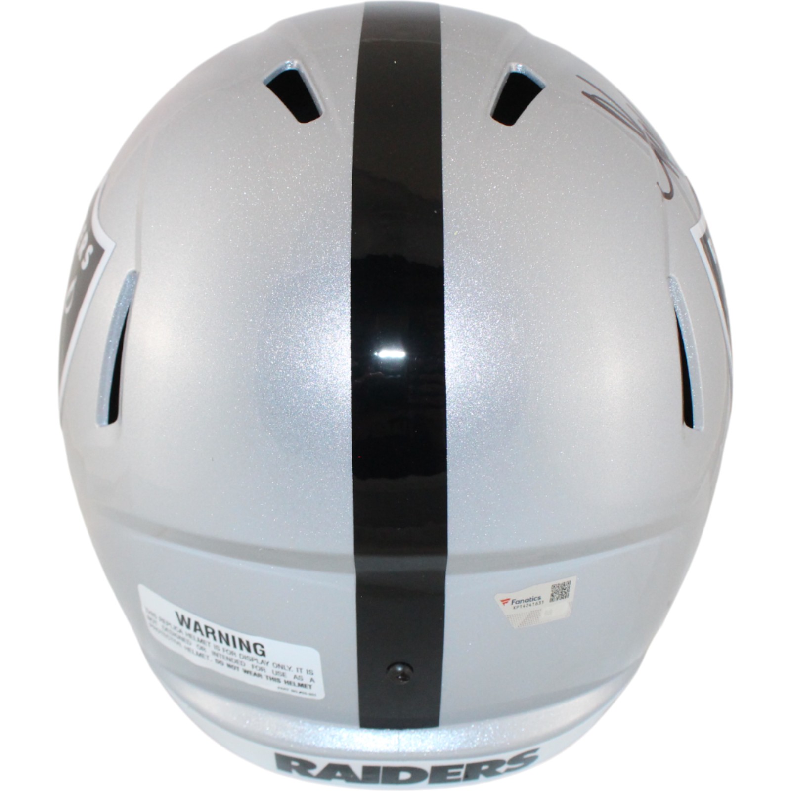 Marcus Allen Autographed/Signed Las Vegas Raiders F/S Helmet HOF Fanatics 51900 3 Marcus Allen Autographed/Signed Las Vegas Raiders F/S Helmet HOF Fanatics 51900