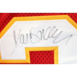 Marcus Allen Autographed Kansas City Chiefs Wilson Red sz52 Jersey Beckett 56556