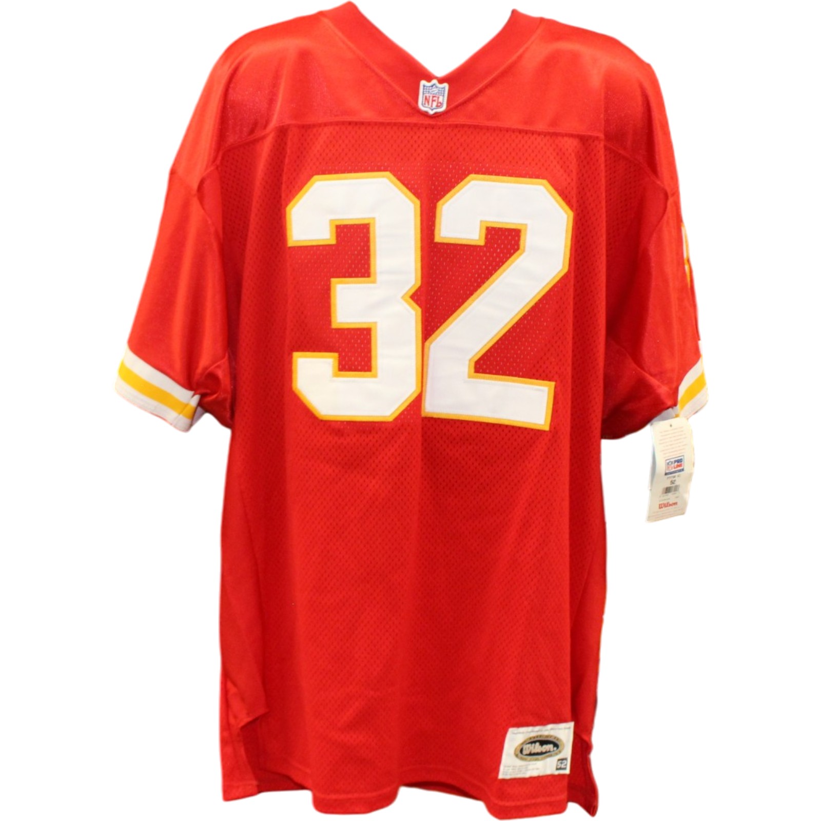 Marcus Allen Autographed Kansas City Chiefs Wilson Red sz52 Jersey Beckett 56556 4 Marcus Allen Autographed Kansas City Chiefs Wilson Red sz52 Jersey Beckett 56556