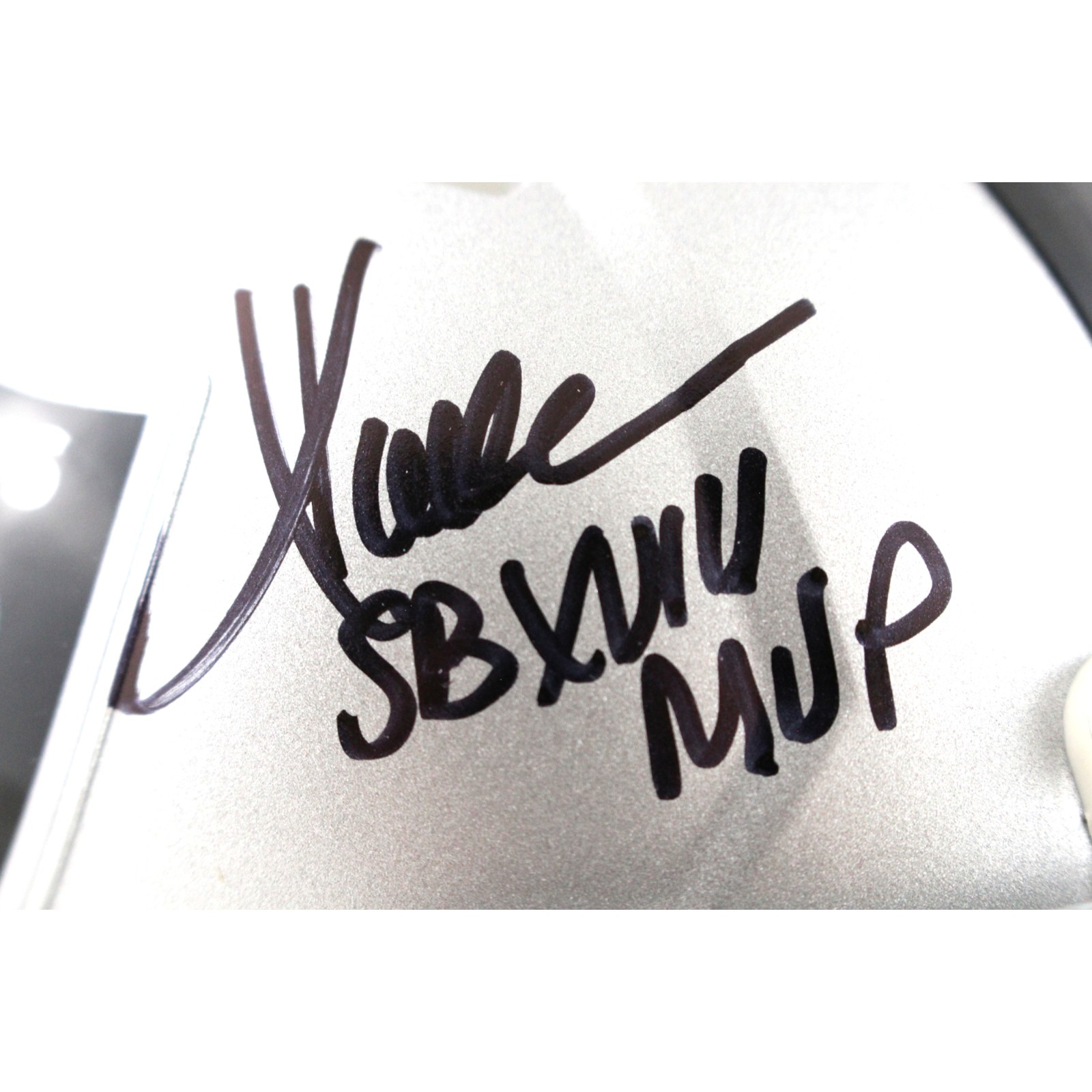 Marcus Allen Autographed Las Vegas Raiders Mini Helmet SB MVP Fanatics 51857 2 Marcus Allen Autographed Las Vegas Raiders Mini Helmet SB MVP Fanatics 51857