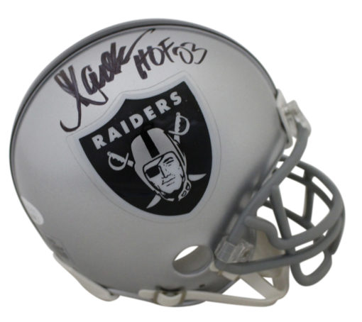 Marcus Allen Autographed/Signed Oakland Raiders Mini Helmet HOF JSA 24527