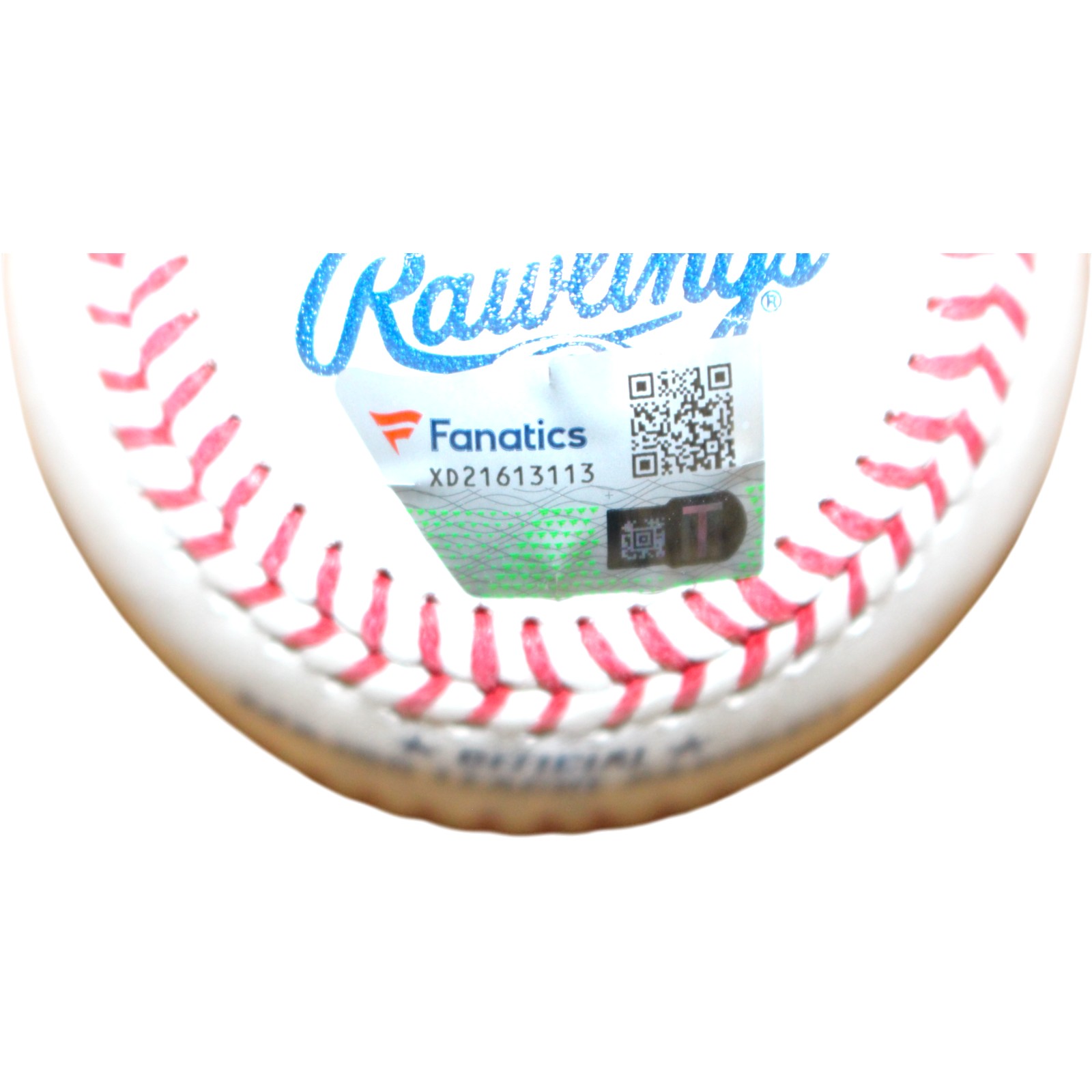 Pete Alonso Autographed Baltimore Orioles OML Baseball Polar Bear Fanatics 54537