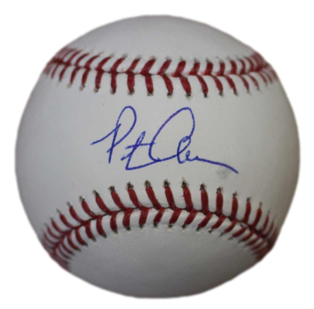 Pete Alonzo Autographed/Signed New York Mets OML Baseball MLB 29959