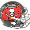 Mike Alstott Signed Tampa Bay Buccaneers Replica Helmet SB Champs BAS 24867