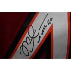 Mike Alstott Signed Tampa Bay Buccaneers Mitchell&Ness L Jersey Insc. BAS 49096