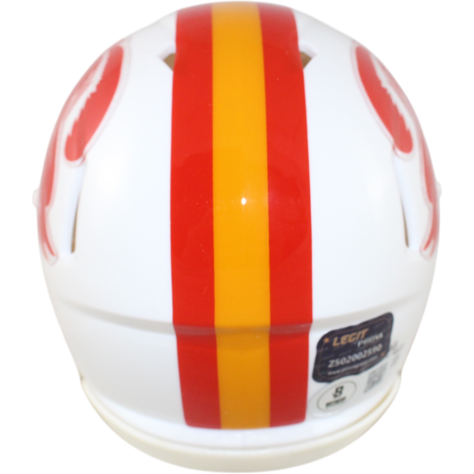 Mike Alstott Signed Tampa Bay Buccaneers TB Mini Helmet Beckett Witness 51711 3 Mike Alstott Signed Tampa Bay Buccaneers TB Mini Helmet Beckett Witness 51711