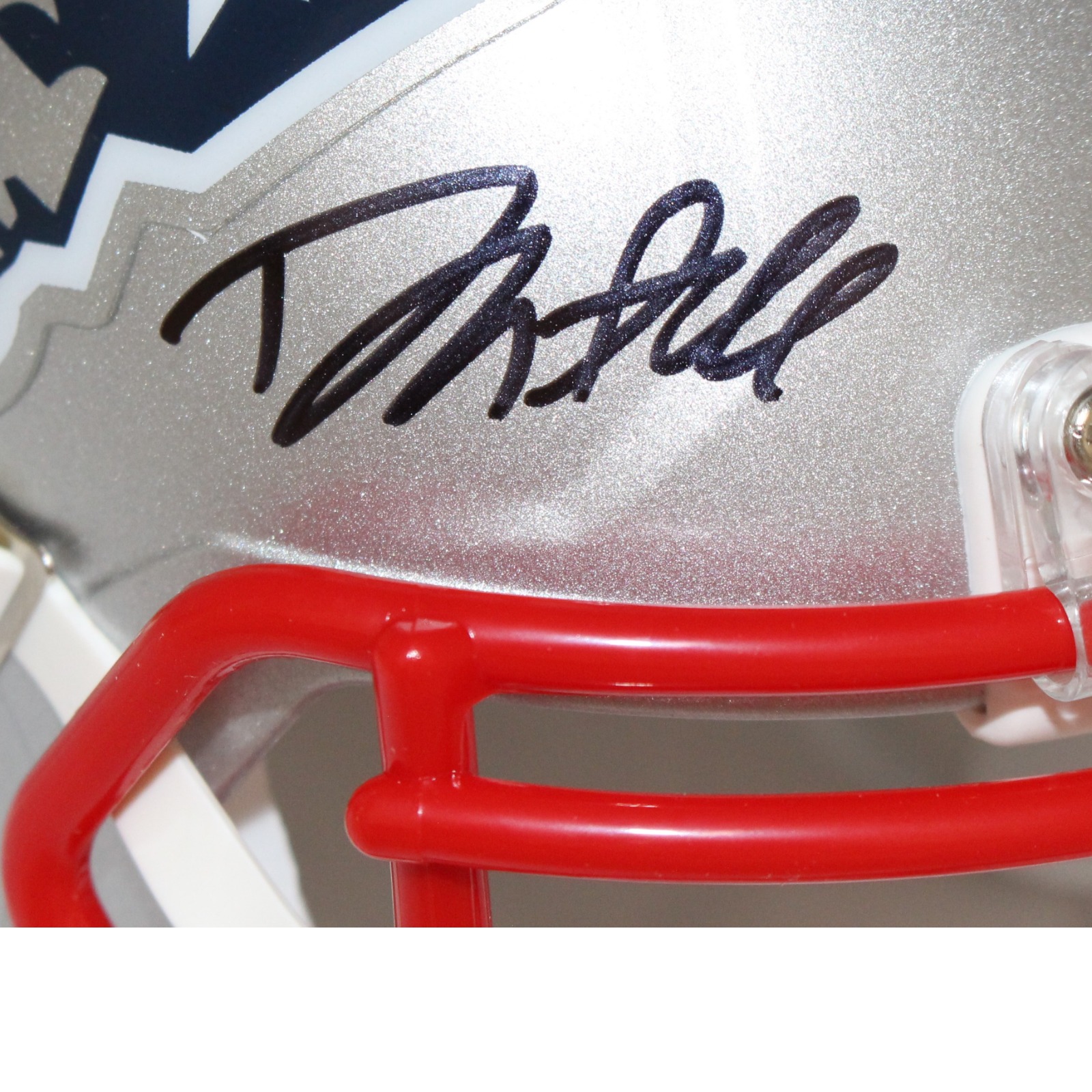 Danny Amendola Signed New England Patriots Speed Mini Helmet Beckett