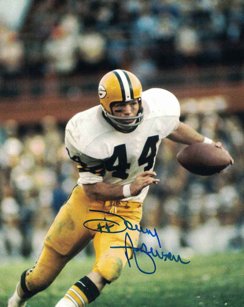 Donny Anderson Autographed/Signed Green Bay Packers 8x10 Photo 30170