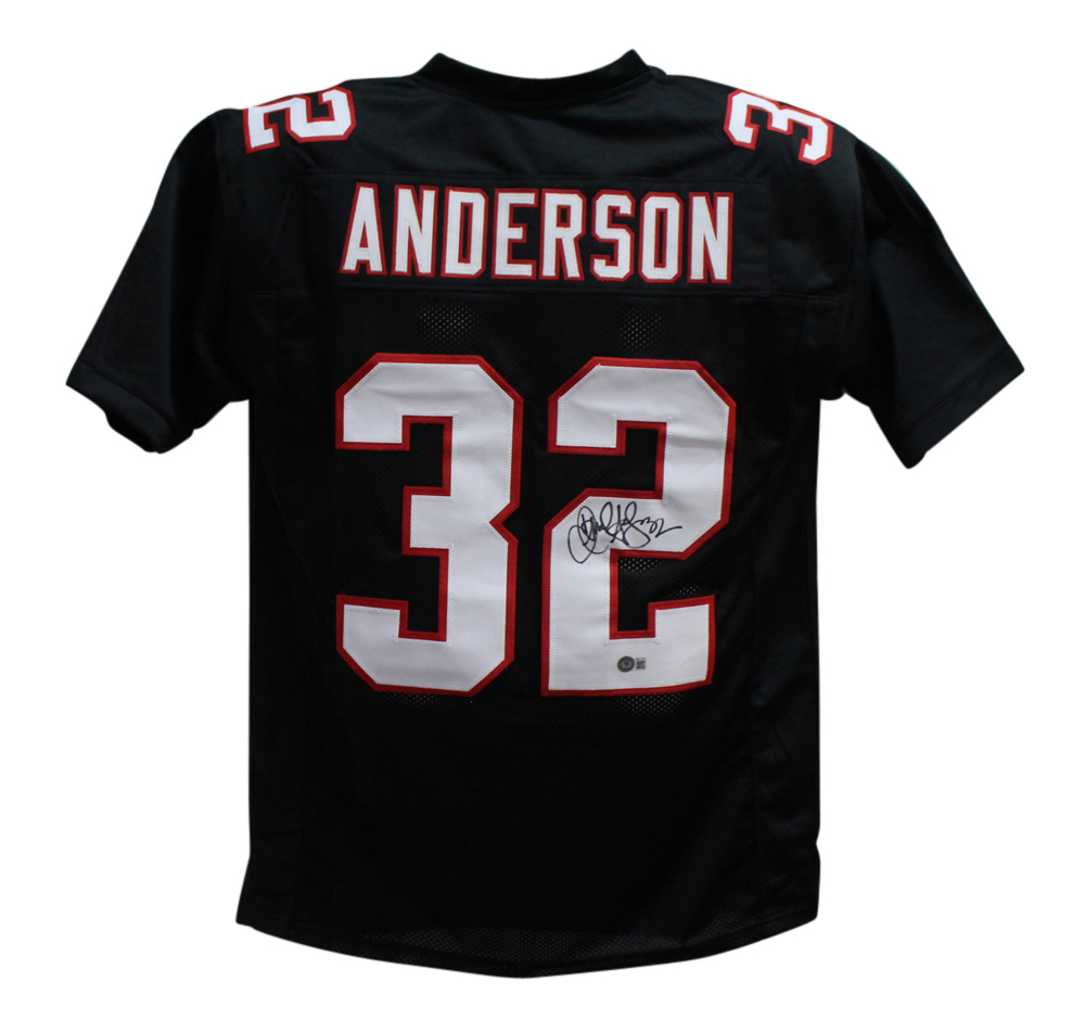 Jamal Anderson Autographed Falcons Jersey