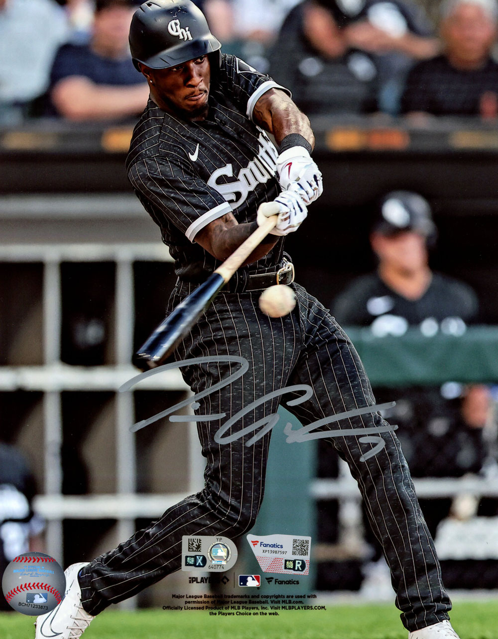 Tim Anderson Autographed Chicago White Sox 8x10 Photo MLB Fanatics