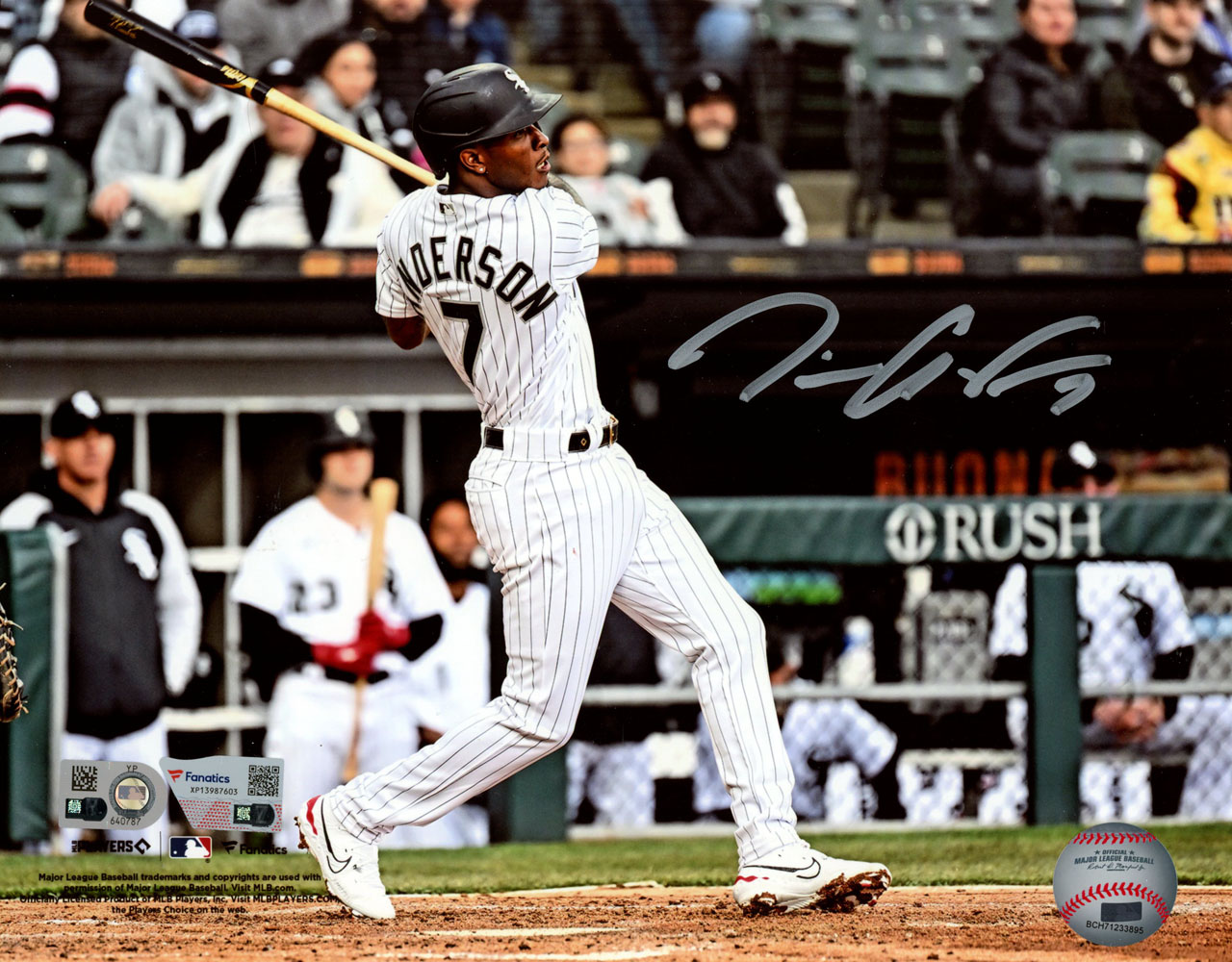 Tim Anderson Autographed Chicago White Sox 8x10 Photo MLB Fanatics