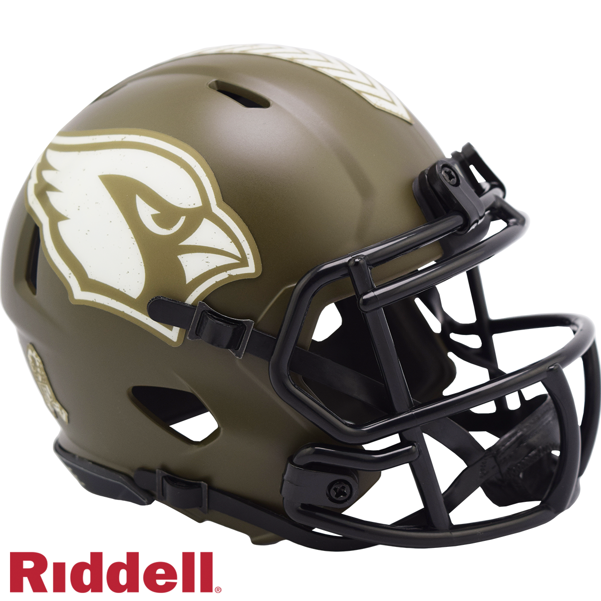 Arizona Cardinals Riddell New In Box 2022 Salute to Service Mini Helmet 35110