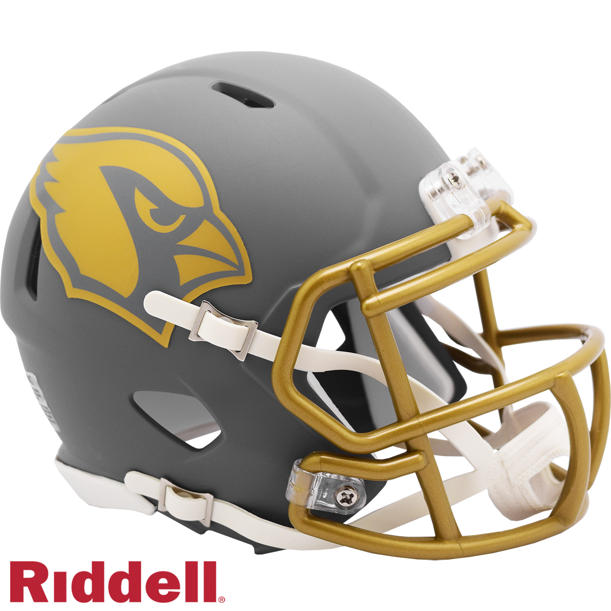 Arizona Cardinals Slate Riddell Mini Helmet New In Box 47496