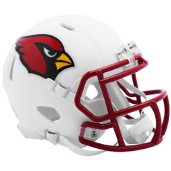 Arizona Cardinals Full Size White Matte Speed Replica Helmet New In Box 25821