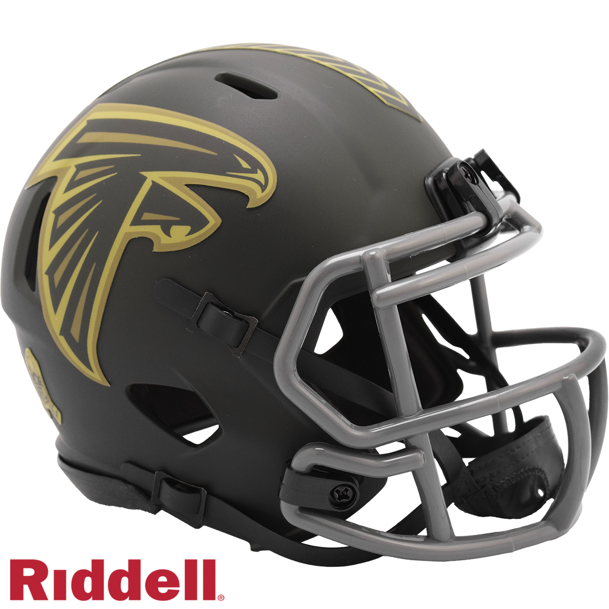 Atlanta Falcons 2025 Salute to Service Riddell Mini Helmet New In Box 54442
