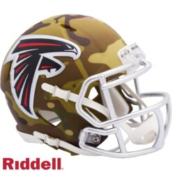 Atlanta Falcons Riddell New In Box Rare Limited Edition Camo Mini Helmet 28804