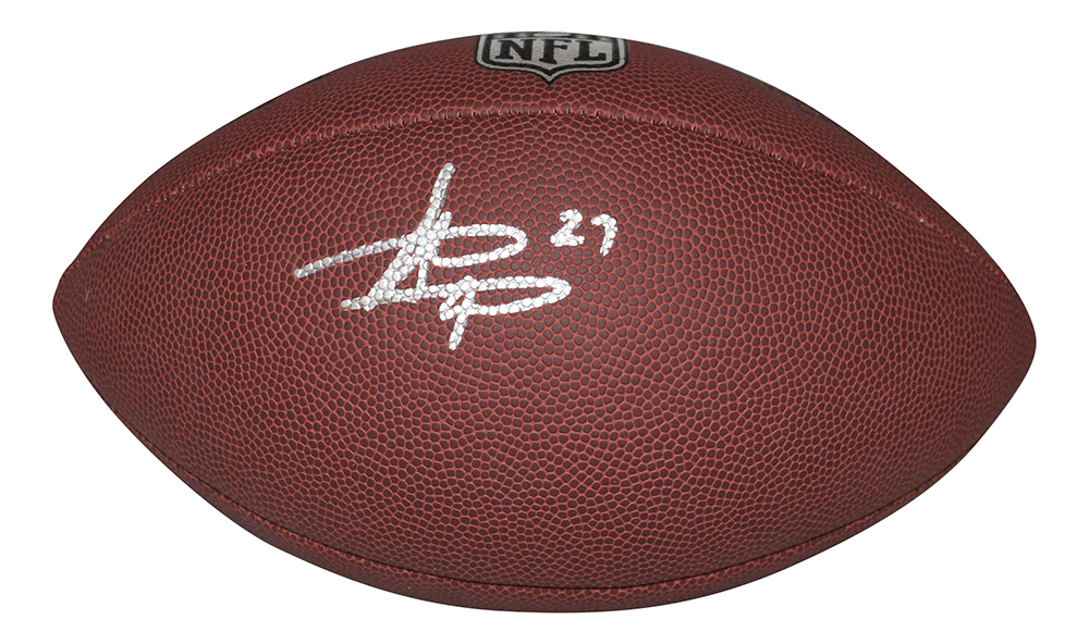 Steve Atwater Autographed/Signed Super Grip Football Beckett