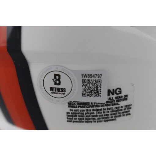 Steve Atwater Autographed/Signed Denver Broncos Alt 23 Mini Helmet Beckett 49069