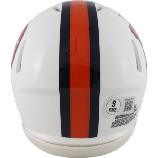 Steve Atwater Autographed/Signed Denver Broncos Alt 23 Mini Helmet Beckett 49069