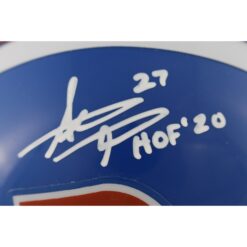Steve Atwater Autographed Denver Broncos VSR4 TB Mini Helmet HOF Beckett 49064